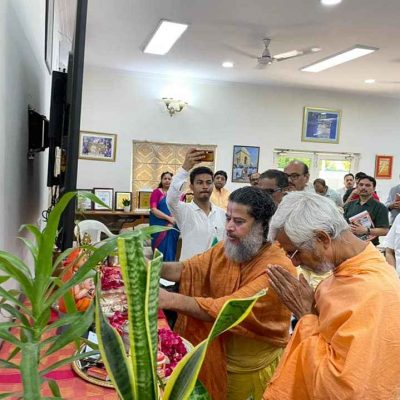 बक्सर में प्रस्तावित श्री राम कथा व विराट संत समागम को लेकर बैठक हुई।