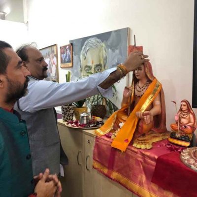 बक्सर में प्रस्तावित श्री राम कथा व विराट संत समागम को लेकर बैठक हुई।
